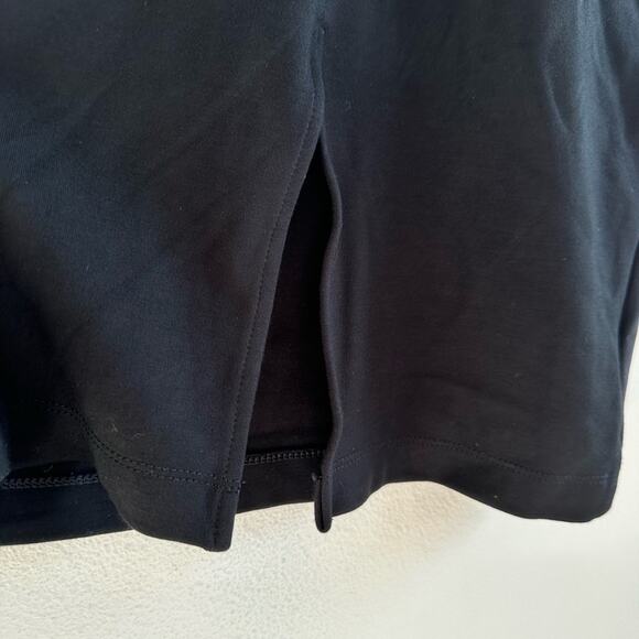 Aritzia Babaton Black Long Sleeve Bandage Midi Dress Sheer Sides Size XXS - Picture 6 of 7